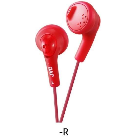 Ecouteurs - JVC - HA-F160-R-E - Rouge - Cordon anti-friction 1.0m - Aimant néodyme 135 mm