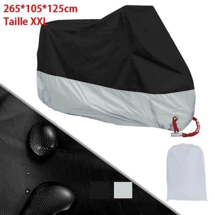 Housse De Chaise De Jardin étanche Et Anti-UV - Protection Polyester, 79x70x70 Cm, Noire, Résistante Au Vent