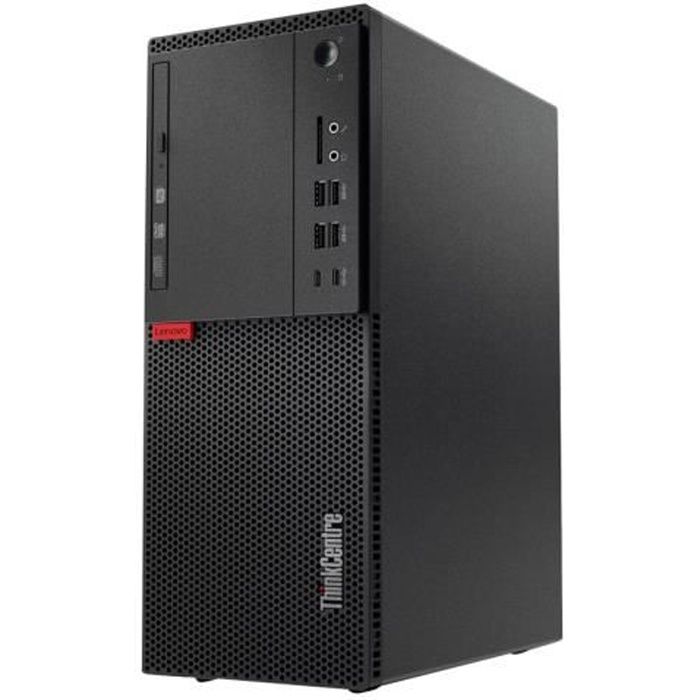Lenovo ThinkCentre M710t 10M9 - Tour - 1 x Core i7 7700 - 3.6 GHz - RAM 8 Go - SSD 256 Go - Lenovo