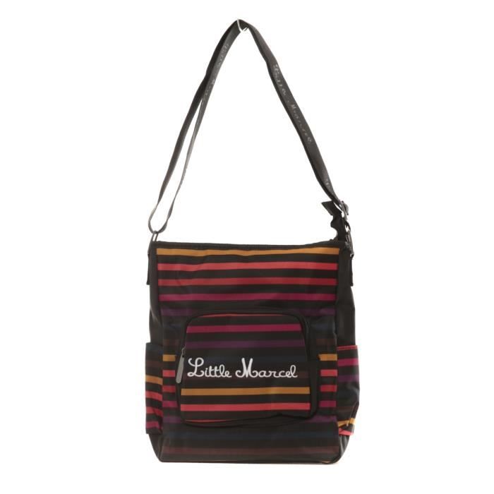 Little Marcel Sac Bandouli?�re Paolo Multi 306 - Taille unique - Couleur : Multicolor - Cdiscount 