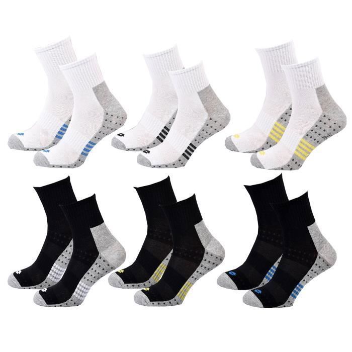 13-16 (6 PAIRES) chaussettes sports 1/4 (Quarter) main image 1