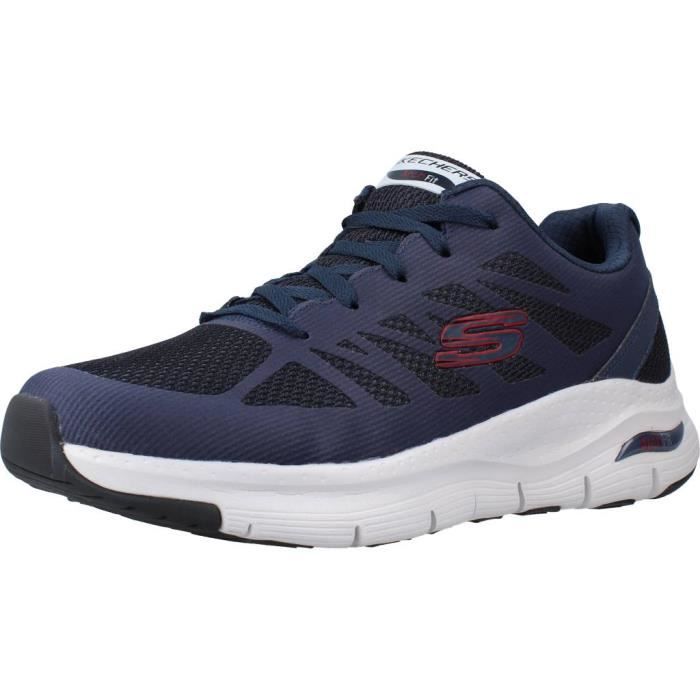 Skechers Basket - SKECHERS - 99752 - Homme - Bleu - Lacets