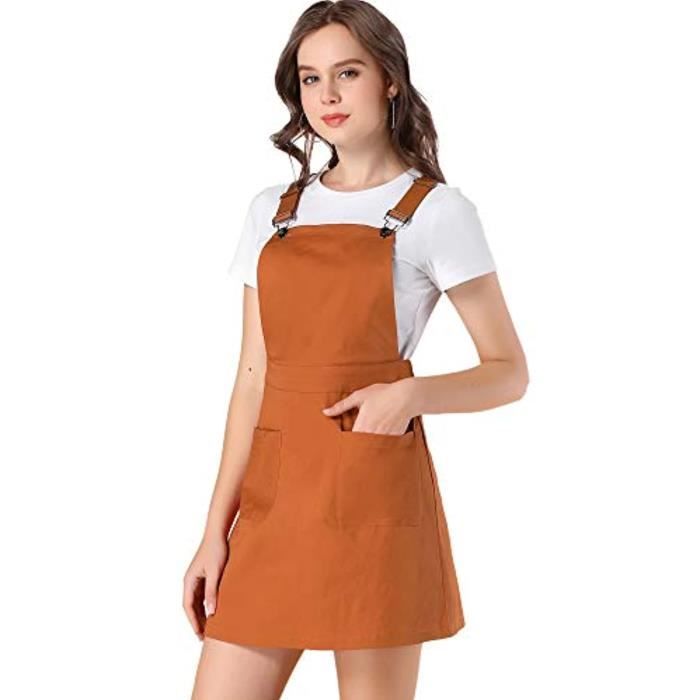 Salopette à Bretelles Décontractée VALENTO - Pour Homme Et Femme - En Coton - Modèle PREGON - 3