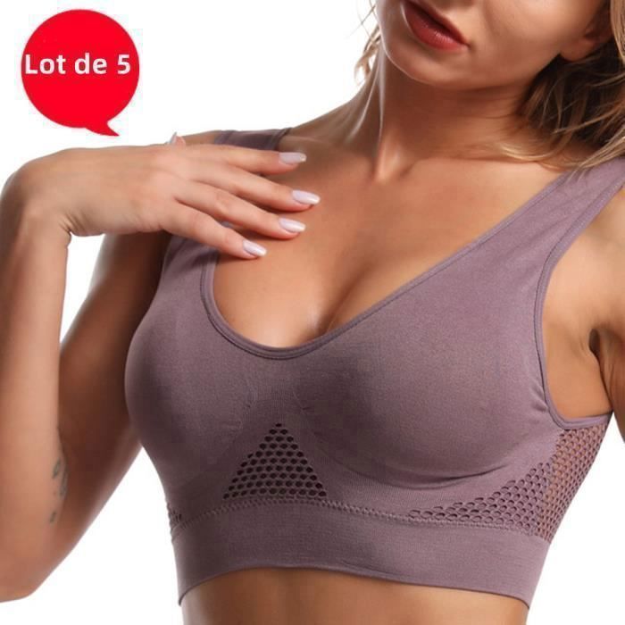 Nike Pro Brassière de Sport Femmes Noir Blanc