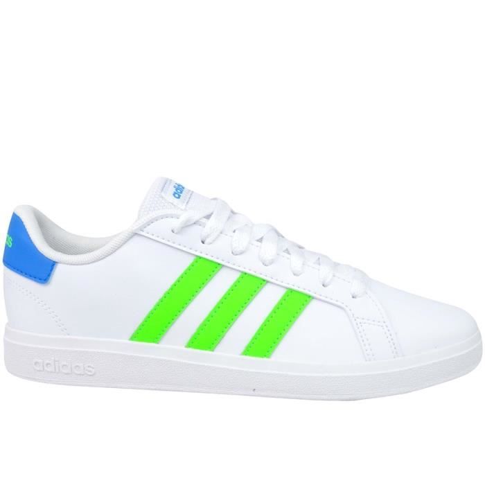 Adidas Baskets - ADIDAS - Grand Court 20 K - Blanc - Mixte - Enfant