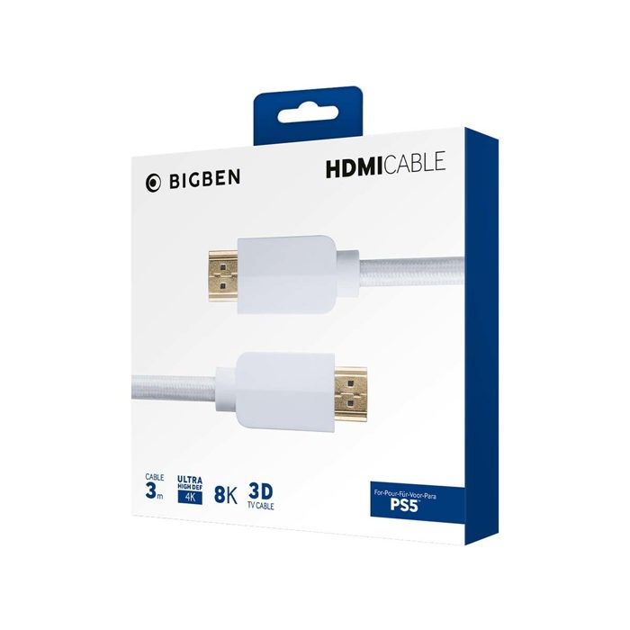 2 câbles HDMI High-Speed 2.1 jusqu'à 8K – 50 cm