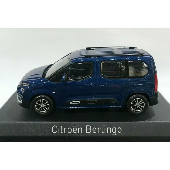 Voiture miniature - CITROEN BERLINGO III 2020 - NOREV - Bleu foncé - Jouet pour adulte
