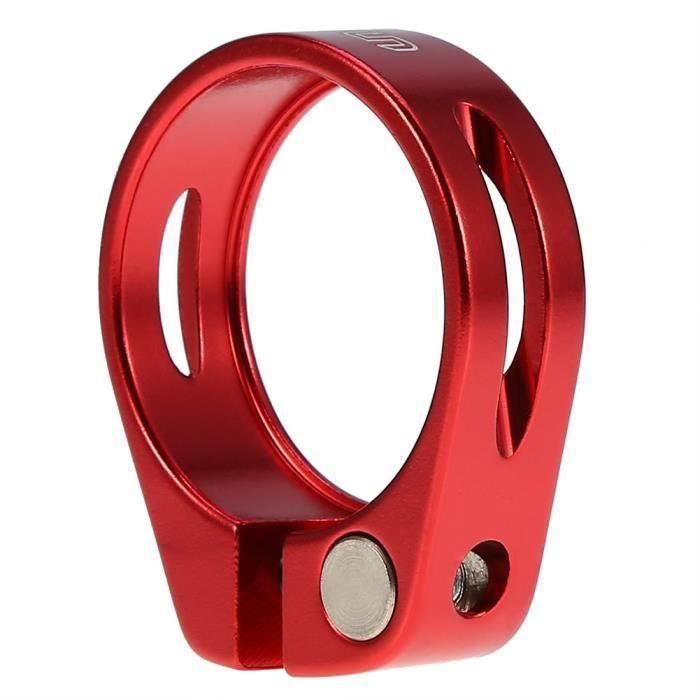Pince De Selle Vélo – Alliage Aluminium, 31,8 Mm, Dégagement Rapide – Compatible Tiges 27,2 Et 28,6 Mm – Noire