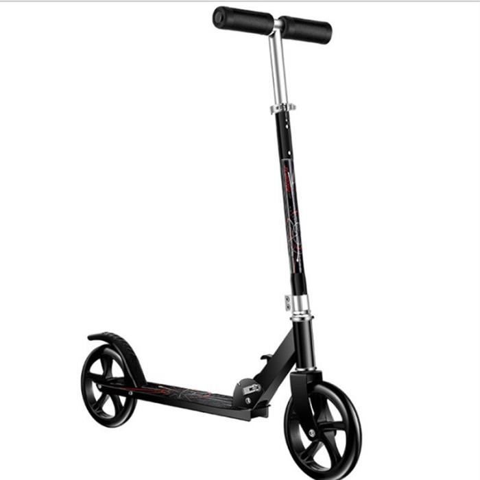Trottinette Pliable Pour Enfants Et Adultes - Cityroller Avec Grandes Roues 20cm, Portée Jusqu'à 100kg, Poids 4.2kg