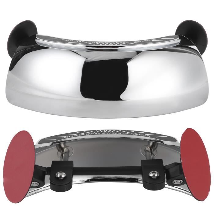 Kit Miroirs Angle Mort 5 Pièces - Rotatifs 360°, Avec Protecteurs Pluie Et Chiffon, Pour Voiture/SUV
