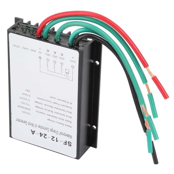 Régulateur De Charge éolienne 48V 400W - IP67 étanche - Pour Petit Générateur éolien - Aluminium