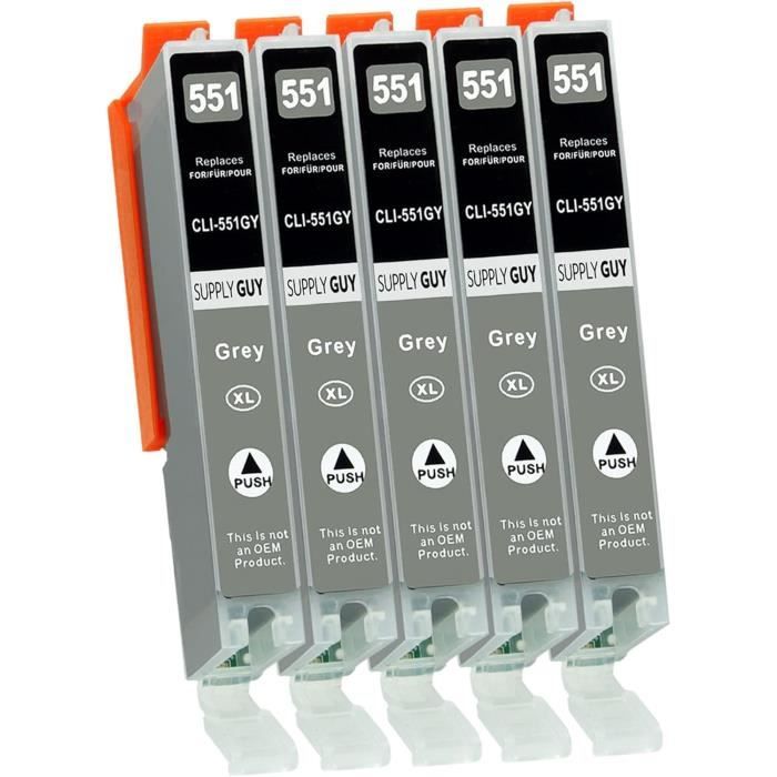 10 Cartouches D'encre Compatibles Pour Canon PGI550 CLI551 - Avec Puces, Neuf Sous Emballage