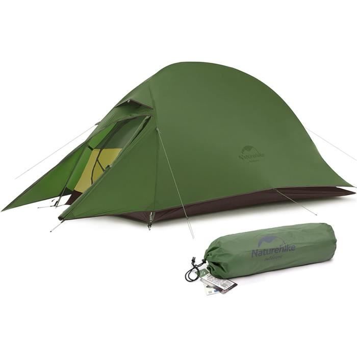 Tente Naturehike 2-3 Personnes - 4 Saisons - Ultralégère - Anti-UV - Vert