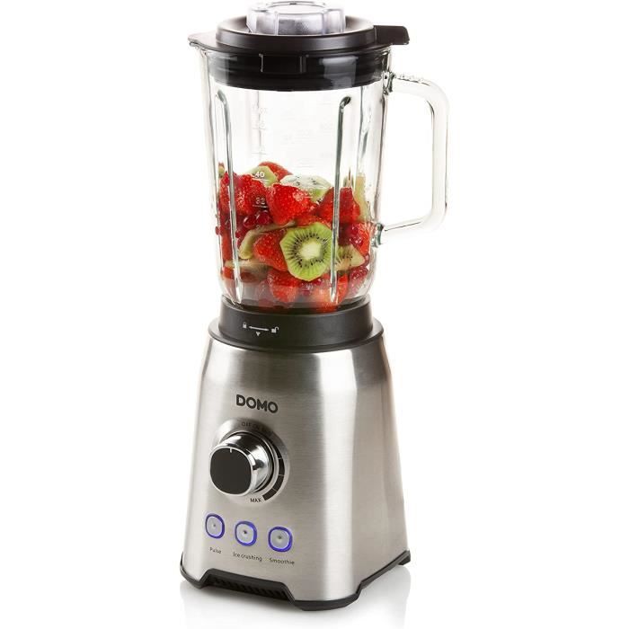 Domo blender 1.5l 1000w inox do710bl165 Cdiscount Electroménager