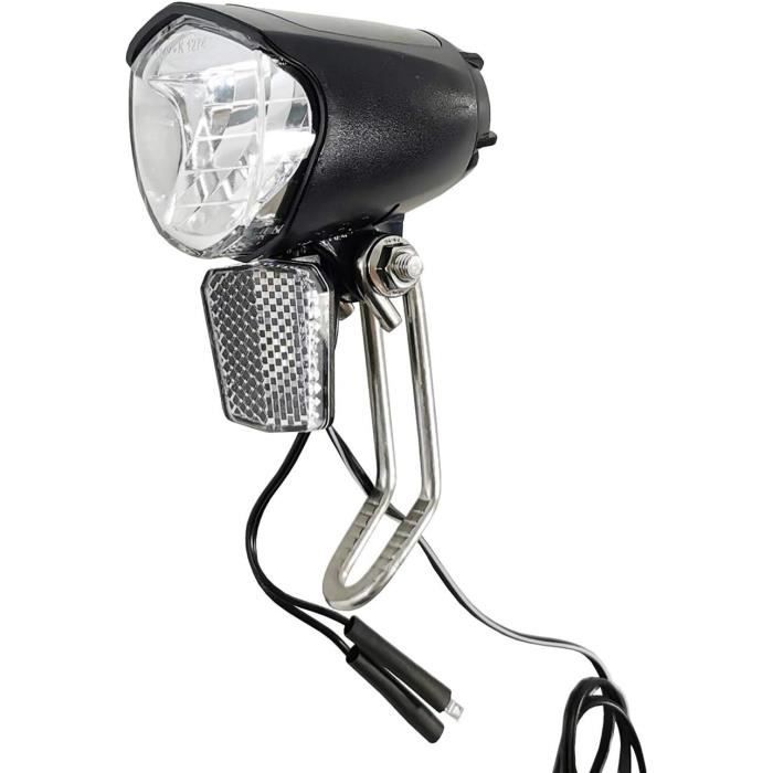 Lampe de vélo avec dynamo, cyclisme durable et écologique. [top 5
