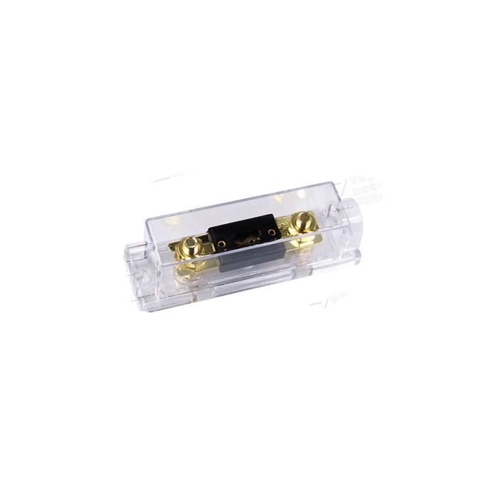 2 pezzi Portafusibili audio 250A 48V Sistema video stereo Blocco fusibile ANL per camper, yacht