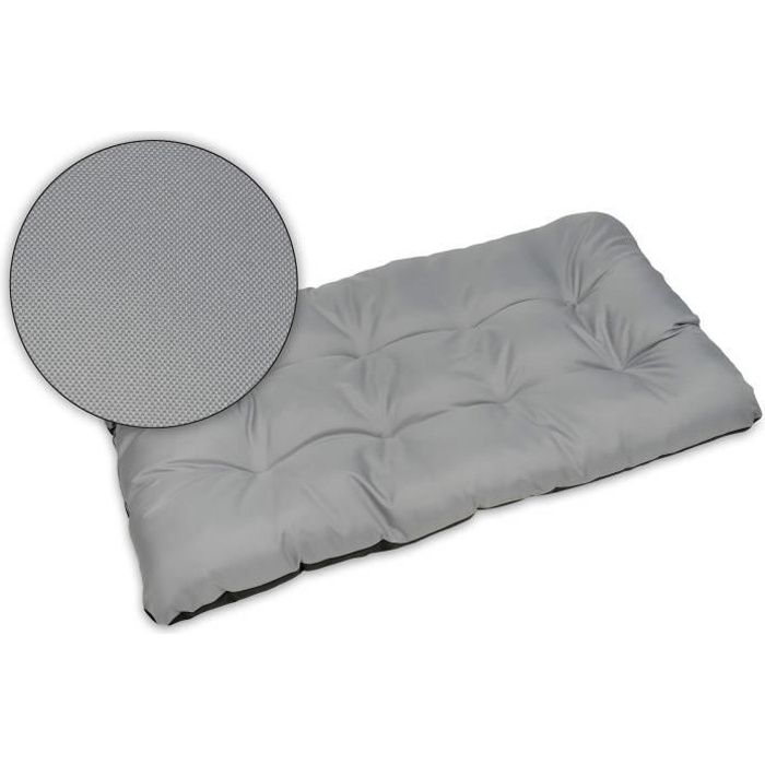 Meilleurs prix pour SuperKissen24 Tapis pour Chien Coussin pour Chien Petit Moyen et Grand - Matelas Chien Lavable et Imperméable - Gris XXL