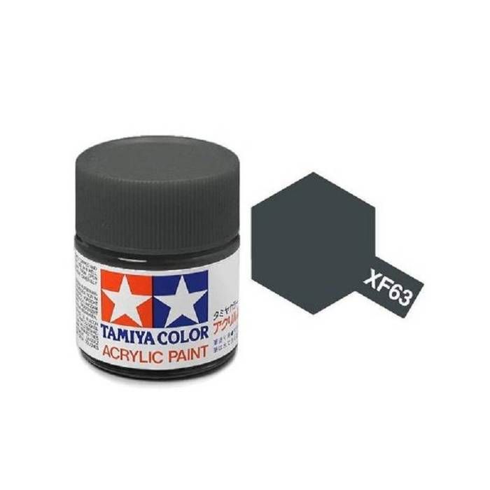 Tamiya Colore acrilico GRIGIO MILITARE plastica metallo