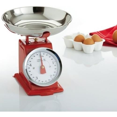 Balance De Cuisine Mécanique Rouge[H944] - Cdiscount Maison