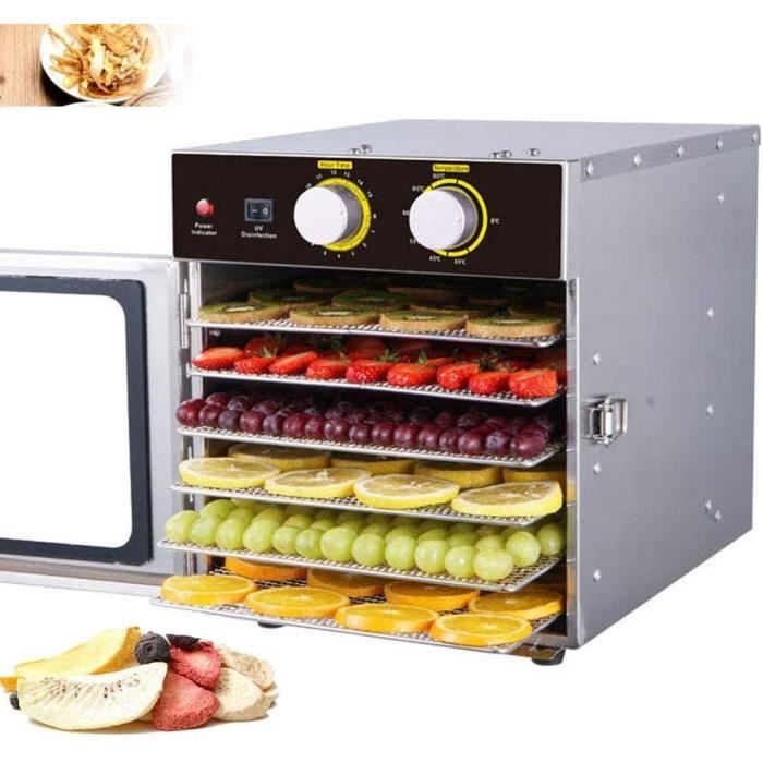 Deshydrateur Avec 6 Étagères, Fruits Dryer Machine De Champignons, Des