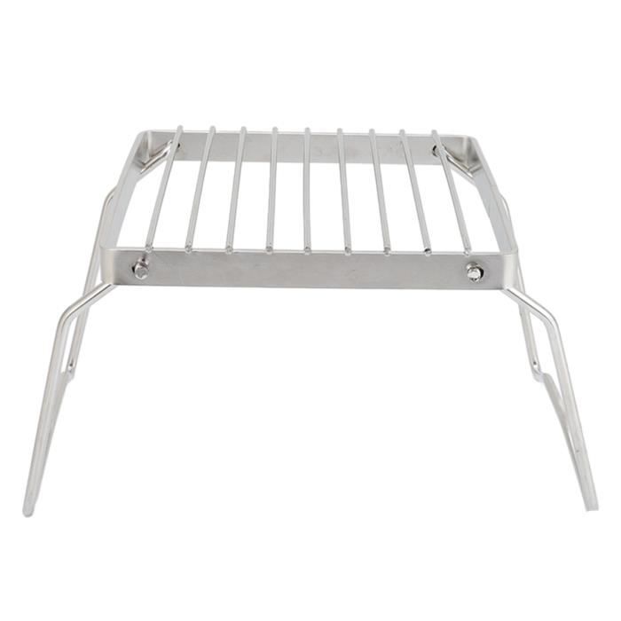 Grille De Campement Pliante VEVOR – Acier, 46x31x21cm, Avec Sac De Transport