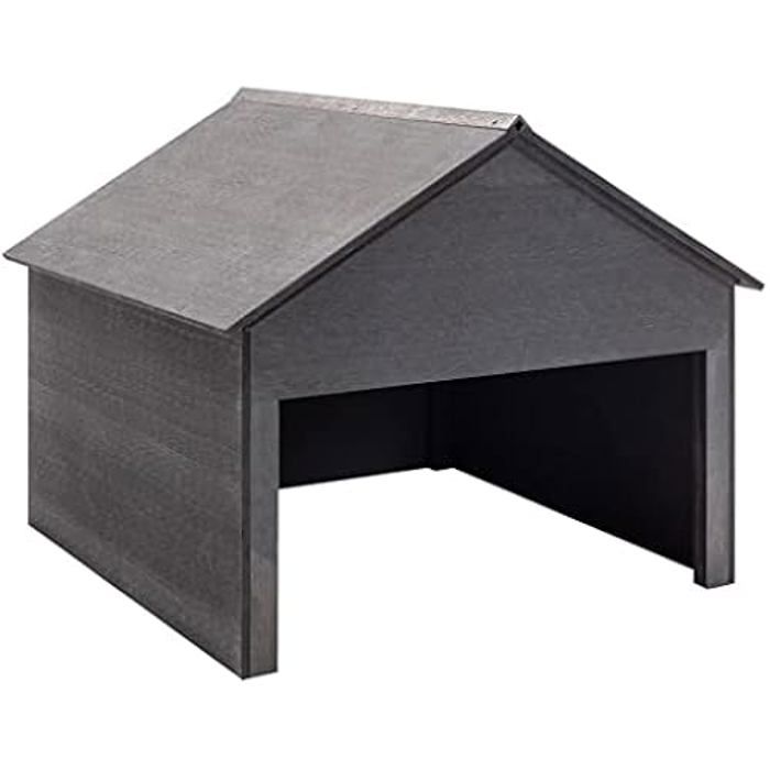Garage De Tondeuse à Gazon En Bois De Sapin - 72x87x50 Cm - Abri Extérieur Pour Tondeuse Robot Ou Manuelle - Protection Pluie Et UV