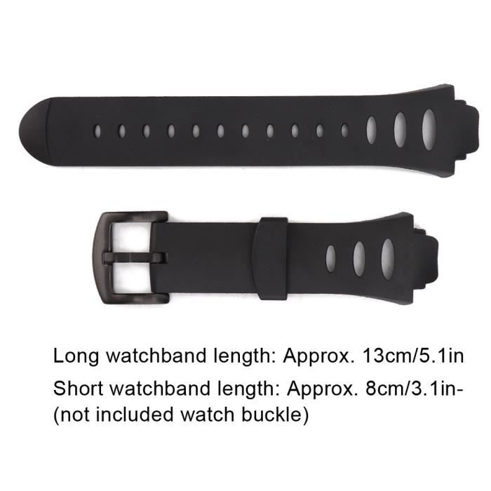 QIW-Accessoire de bracelet de montre en caoutchouc étanche pour sports de plein air pour Suunto Observer SR