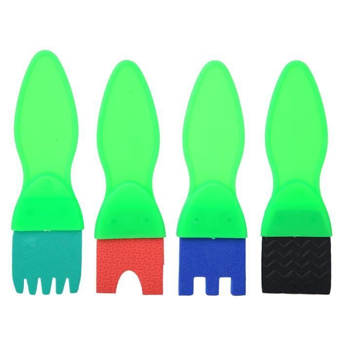 Kit De Peinture Pour Enfants Miya – Pinceaux éponges, Rouleaux, Tampons – Créatif, Lavable, Parfait Pour Le DIY