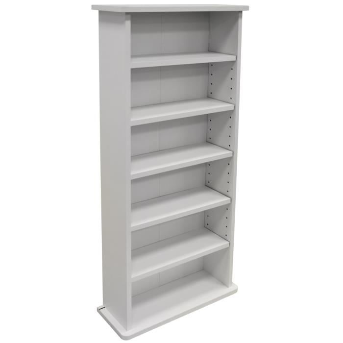 Chak 222 Cd Ou 104 Dvd Etagere De Rangement Cd Dvd Finition