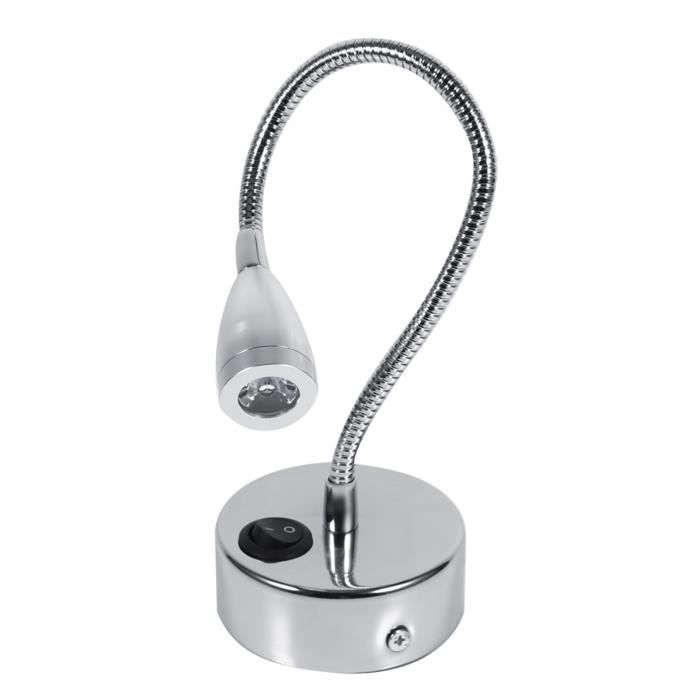 AWEKLIY Applique Murale LED, Lampe à Col De Cygne Flexible