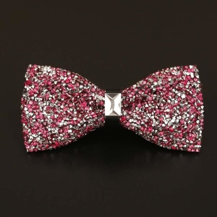 Collier Strass MYBOON - Faux Cristal, Glitter, Cravate De Luxe - Argenté, Pour Soirée Ou événement élégant