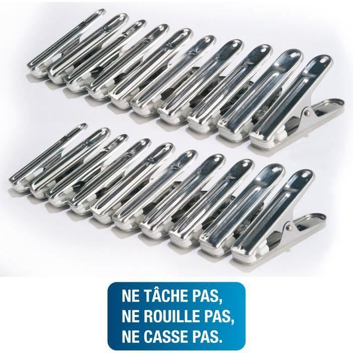 0.4x4x20mm Acier Inox Petit Double Crochet Ressort Tension 10Pcs