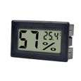 Chambre Thermomètre Hygromètre Mini Numérique Humidité Meter Gauge Intérieur Noir Pour Baby Office Serre 5pcs-1