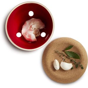 Set Condiments Couvercles Set Ramequins Belle Vous - 3 Pots Céramique Avec Couvercles Et Plateau Bambou Pot épices Couvercle