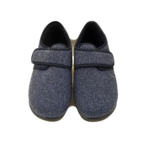 Chaussons/pantoufles Homme Manitu En Feutre - Modèle 220001 - Neuf Avec Emballage - Antidérapant