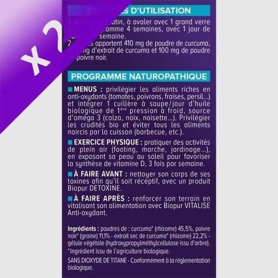 Pack Prise De Poids - Sirop & Gélules Lot De Deux - Pour Formes (fesses Et Hanches)