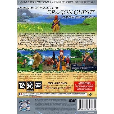 Jeu PS2 Dragon Quest : L'Odyssée Du Roi Maudit - Version PAL FR - Neuf Sous Blister Scellé