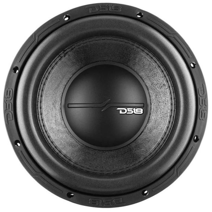 Subwoofer DS18 ZR10.4D Da 25 Cm – 700W RMS, 1400W Max, Doppia Bobina 4+4 Ohm, Per Auto