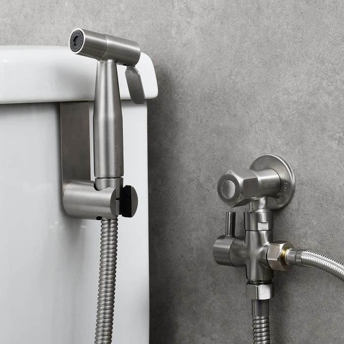 WIP-Douchette bidet Pulvérisateur de WC – Bidet Pulvérisateur – pour une  hygiène intime et bassin de lit WC Vaporisateur-WIP2609
