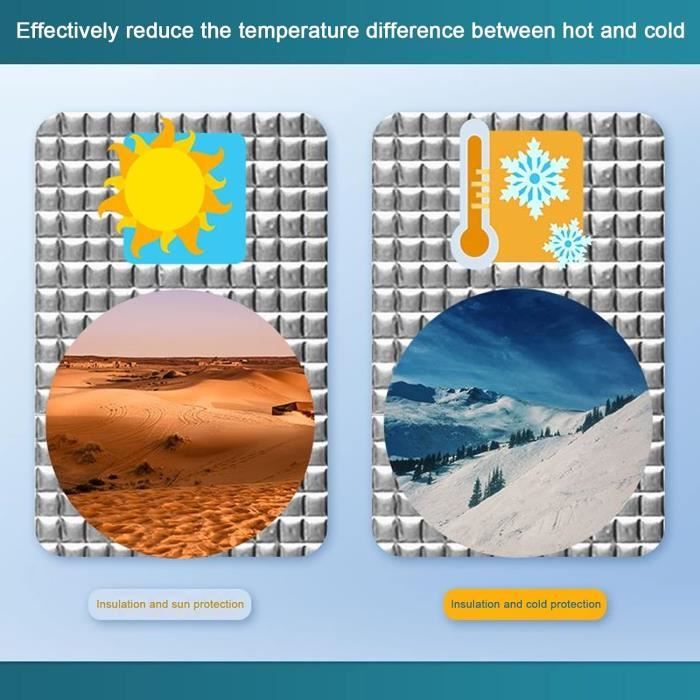 Film Réfléchissant En Feuille D'aluminium Pour Fenêtre - Film Occultant