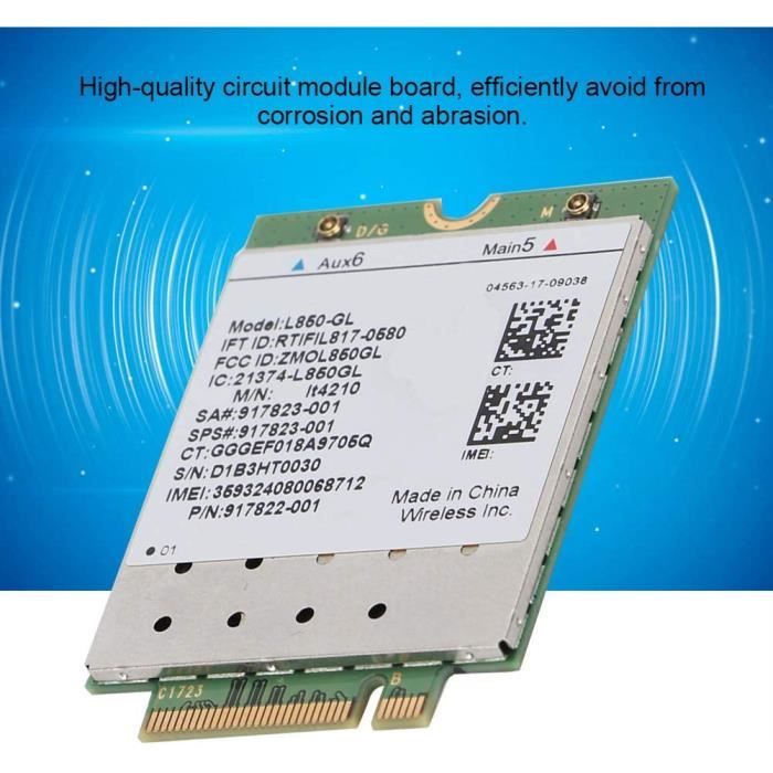 Alomejor carte Wifi Carte réseau sans fil Adaptateur de bureau double