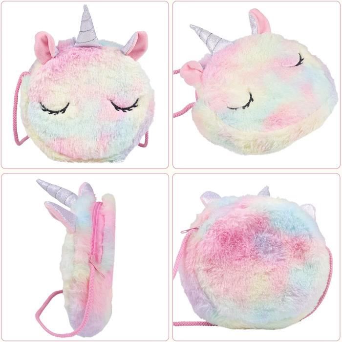 Sac Licorne Sac A Main Petite Fille Mignonnes Épaule Sac Bandoulière Enfant Fille Sac Petite Fille