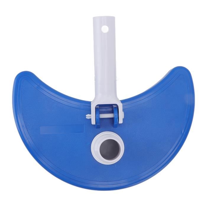Tête D'Aspiration Piscine Avec Brosses Latérales Et Inférieures – Accessoire Nettoyage Durable Pour Aspirateur De Piscine Maison & Spa