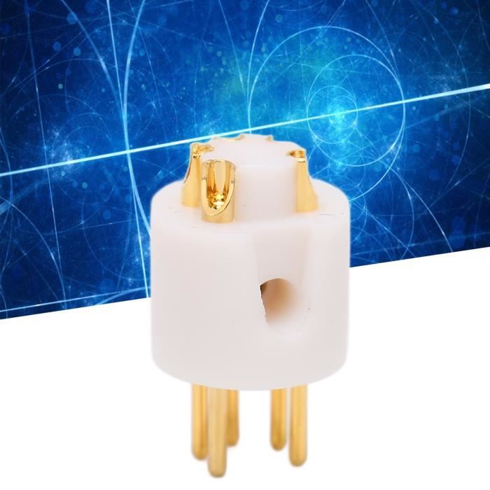 Adaptateur DIN Femelle 5 Broches Angle Droit – Pour Bras De Lecture Tourne-disques (type SME)