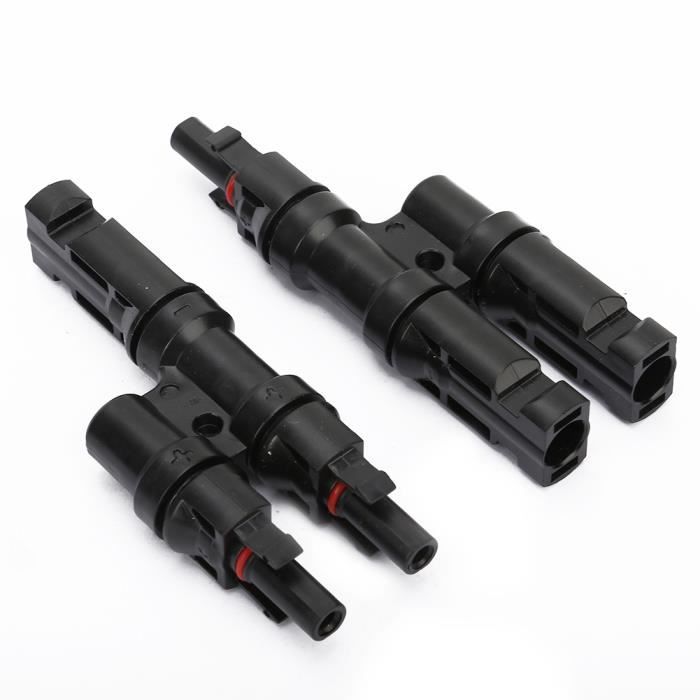 Yosoo Health Gear Adaptateur Connecteur T-Plug vers Mini, 1 Paire Mâle/ Femelle Prise Connecteur Adaptateur T Dean
