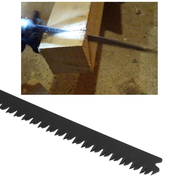 Lames De Scie Oscillantes, 5 Pièces Multitool Kit De Lames De Scie à Dégagement Rapide Pour Réparer La Coupe