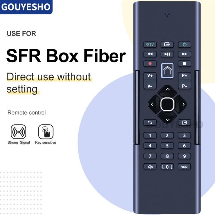 TÉLÉCOMMANDE DÉCODEUR LA Box 8 SFR Neuve,Envoi