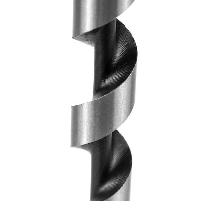 Lot De 2 Mèches à Bois 16x165 Mm – Tarière Auto-alimentée, Queue Hexagonale, Acier Carbone