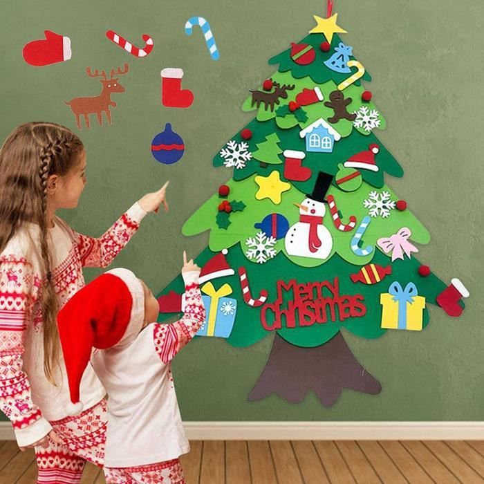 Ibdry Sapin De Noël Montessori Lumineux,Sapin De Noel,Decoration Noel
