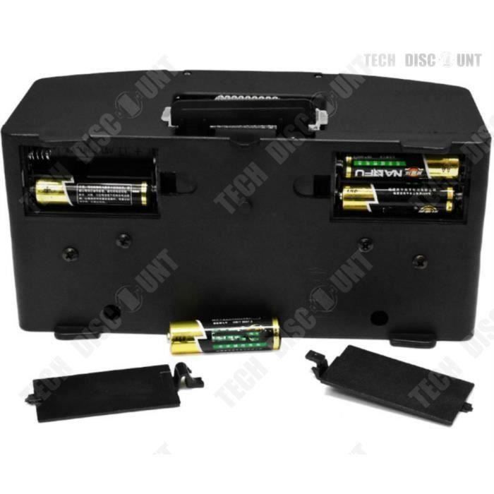 Mélangeur Cartes Automatique Rechargeable – 1-2 Decks Poker UNO Blackjack, Mode Auto/Manuel